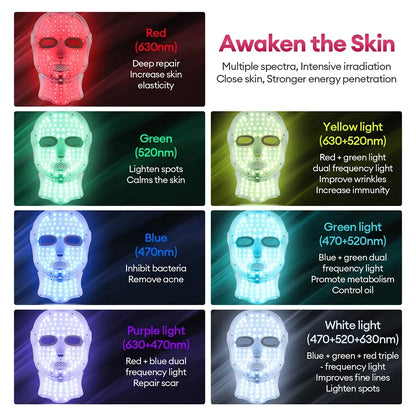 Glowyfy™ 7-Color LED Face & Neck Beauty Mask
