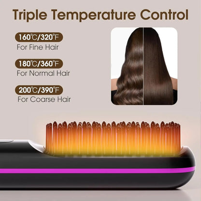 Glowyfy™ Ionic Hair Straightening Brush