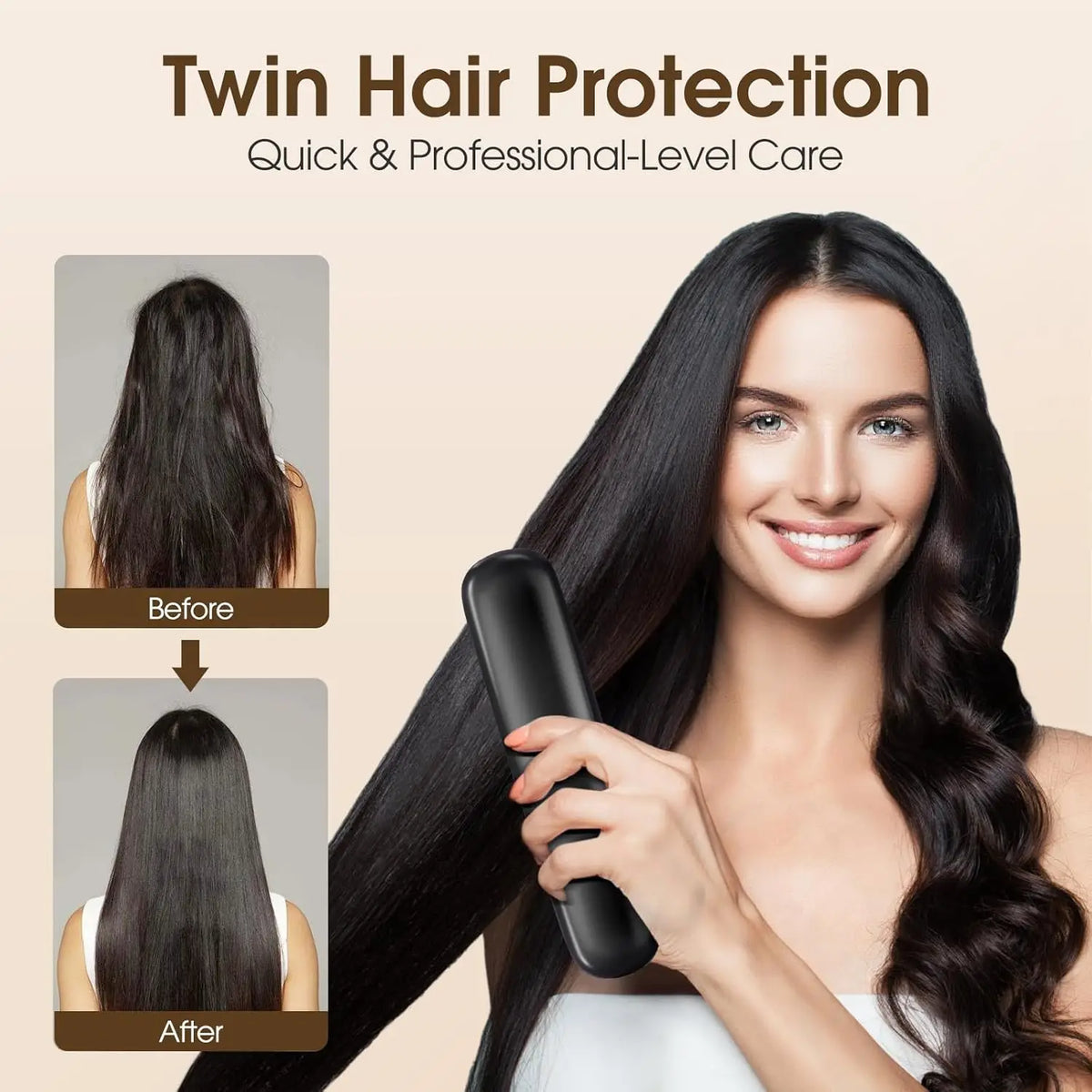 Glowyfy™ Ionic Hair Straightening Brush